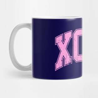 XOXO Varsity Letter Glamour Pink Mug